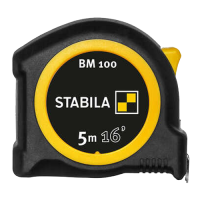 Zvinovací meter STABILA BM100